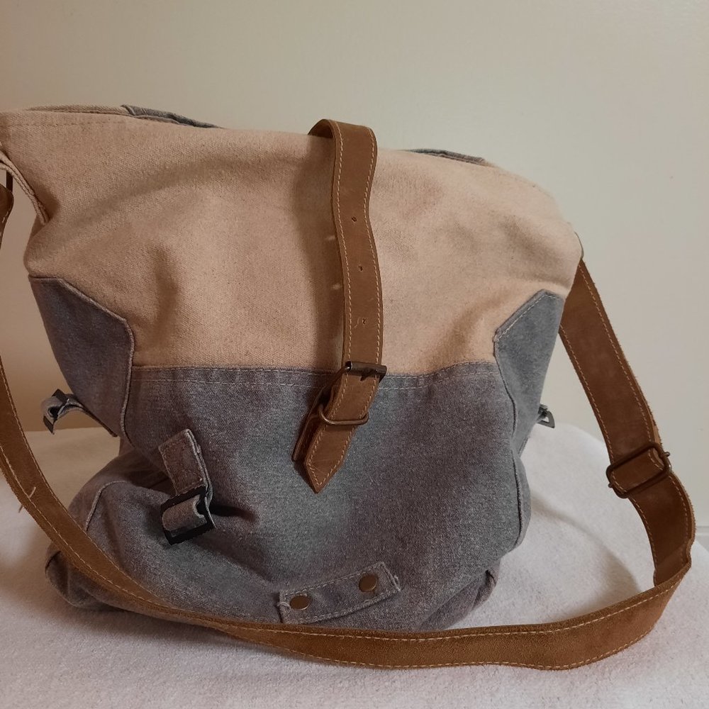 Barrel Shack Denim Hand Bag